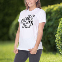 Load image into Gallery viewer, Designs by MyUtopia Shout Out:This Girl Loves Her Pitbull Adult Unisex T-Shirt

