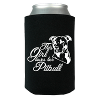 Load image into Gallery viewer, Designs by MyUtopia Shout Out:This Girl Loves Her Pitbull Can Wrap,Black / OS,Can Wrap
