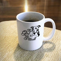Load image into Gallery viewer, Designs by MyUtopia Shout Out:This Girl Loves Her Pitbull Ceramic White Coffee Mug
