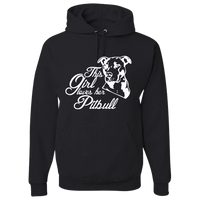 Load image into Gallery viewer, Designs by MyUtopia Shout Out:This Girl Loves Her Pitbull Pullover Hoodie,Black / S,Pullover Hoodie
