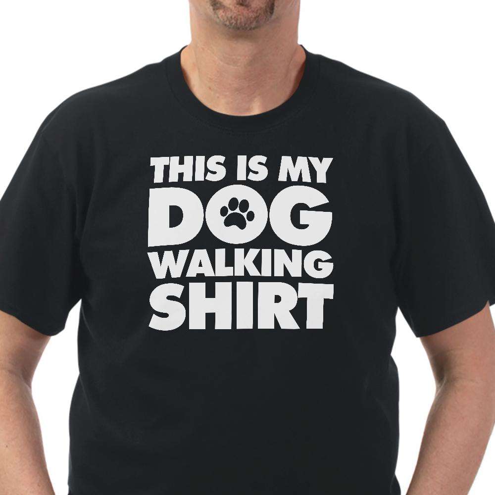 Designs by MyUtopia Shout Out:This is My Dog Walking Shirt Adult Unisex T-Shirt Special Offer
