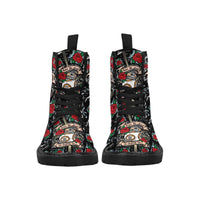 Load image into Gallery viewer, Designs by MyUtopia Shout Out:This is the Droid you are looking for Canvas Boots
