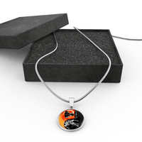 Load image into Gallery viewer, Designs by MyUtopia Shout Out:Tie Fighter / xWing Ying Yang Handcrafted Jewelry
