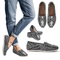 Load image into Gallery viewer, Designs by MyUtopia Shout Out:Timey Wimey Cyberman Casual Canvas Slip on Shoes Women&#39;s Flats
