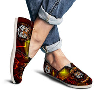 Load image into Gallery viewer, Designs by MyUtopia Shout Out:TK-Tiger Imperial Casual Canvas Slip on Shoes Women&#39;s Flats
