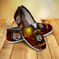 Load image into Gallery viewer, Designs by MyUtopia Shout Out:TK-Tiger Imperial Casual Canvas Slip on Shoes Women&#39;s Flats
