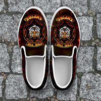 Load image into Gallery viewer, Designs by MyUtopia Shout Out:TK-Tiger Imperial Cog Slip-on Shoes
