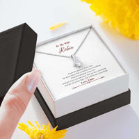 Load image into Gallery viewer, Designs by MyUtopia Shout Out:To My Wife, You Are My Everything Alluring Beauty Gift Necklace with Personalized Gift Message Card
