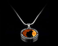 Load image into Gallery viewer, Designs by MyUtopia Shout Out:To The World, My Son is a Firefighter, Moms Personalized Liquid Glass Engravable Keepsake Necklace
