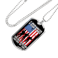 Load image into Gallery viewer, Designs by MyUtopia Shout Out:Together We Fight Personalized Engravable Keepsake Dog Tag Necklace
