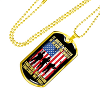Load image into Gallery viewer, Designs by MyUtopia Shout Out:Together We Fight Personalized Engravable Keepsake Dog Tag Necklace
