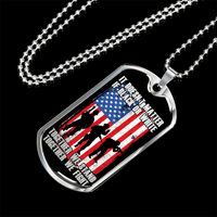 Load image into Gallery viewer, Designs by MyUtopia Shout Out:Together We Fight Personalized Engravable Keepsake Dog Tag Necklace
