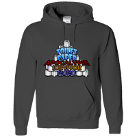 Load image into Gallery viewer, Designs by MyUtopia Shout Out:Toilet Paper Apocalypse Survivor 2020 Adult Unisex Pullover Hoodie,S / Charcoal Grey,Pullover Hoodie
