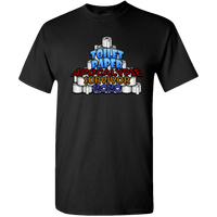 Load image into Gallery viewer, Designs by MyUtopia Shout Out:Toilet Paper Apocalypse Survivor 2020 Adult Unisex T-Shirt,S / Black,Adult Unisex T-Shirt
