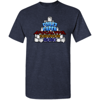 Load image into Gallery viewer, Designs by MyUtopia Shout Out:Toilet Paper Apocalypse Survivor 2020 Adult Unisex T-Shirt,S / Vintage Heather Navy,Adult Unisex T-Shirt
