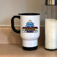 Load image into Gallery viewer, Designs by MyUtopia Shout Out:Toilet Paper Apocalypse Survivor 2020 Stainless Steel Travel Mug
