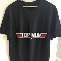 Load image into Gallery viewer, Designs by MyUtopia Shout Out:Top Mum Adult Unisex T-Shirt
