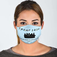 Load image into Gallery viewer, Designs by MyUtopia Shout Out:Trump 2020 Elected P2 Adult Fabric Face Mask with Elastic Ear Loops
