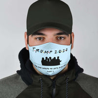 Load image into Gallery viewer, Designs by MyUtopia Shout Out:Trump 2020 Elected P2 Fitted Adult Face Mask
