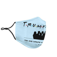 Load image into Gallery viewer, Designs by MyUtopia Shout Out:Trump 2020 Elected P2 Fitted Adult Face Mask

