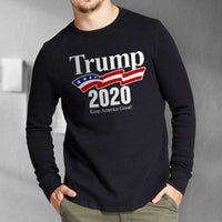 Load image into Gallery viewer, Designs by MyUtopia Shout Out:Trump 2020 Keep America Great Long Sleeve Ultra Cotton T-Shirt

