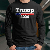 Load image into Gallery viewer, Designs by MyUtopia Shout Out:Trump 2020 Long Sleeve Ultra Cotton T-Shirt
