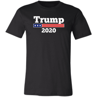 Load image into Gallery viewer, Designs by MyUtopia Shout Out:Trump 2020 Unisex Jersey Short-Sleeve T-Shirt,X-Small / Black,Adult Unisex T-Shirt
