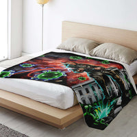 Load image into Gallery viewer, Designs by MyUtopia Shout Out:Trump Buster Political Humor Sherpa Throw Blanket - Lap Blanket
