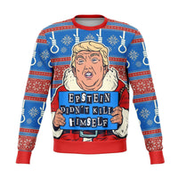 Load image into Gallery viewer, Designs by MyUtopia Shout Out:Trump Humor Funny Christmas Sweater - Premium Unisex Fashion Sweatshirt,XS / Multi,Fashion Sweatshirt - AOP
