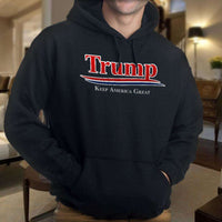 Load image into Gallery viewer, Designs by MyUtopia Shout Out:Trump Keep America Great Core Fleece Pullover Hoodie

