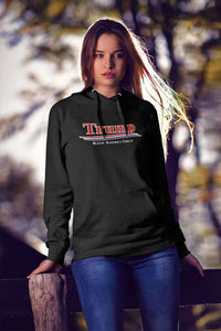 Load image into Gallery viewer, Designs by MyUtopia Shout Out:Trump Keep America Great Core Fleece Pullover Hoodie
