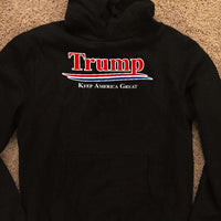 Load image into Gallery viewer, Designs by MyUtopia Shout Out:Trump Keep America Great Core Fleece Pullover Hoodie
