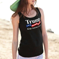 Load image into Gallery viewer, Designs by MyUtopia Shout Out:Trump Keep America Great Unisex Tank
