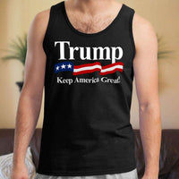 Load image into Gallery viewer, Designs by MyUtopia Shout Out:Trump Keep America Great Unisex Tank
