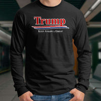 Load image into Gallery viewer, Designs by MyUtopia Shout Out:Trump Keep America Great v2 Long Sleeve Ultra Cotton T-Shirt
