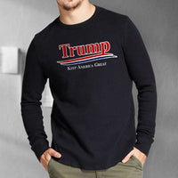 Load image into Gallery viewer, Designs by MyUtopia Shout Out:Trump Keep America Great v2 Long Sleeve Ultra Cotton T-Shirt
