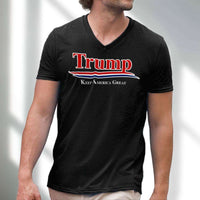 Load image into Gallery viewer, Designs by MyUtopia Shout Out:Trump Keep America Great v2 Men&#39;s Printed V-Neck T-Shirt
