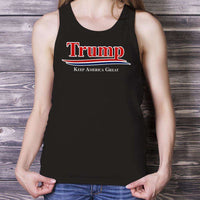 Load image into Gallery viewer, Designs by MyUtopia Shout Out:Trump Keep America Great v2 Unisex Tank
