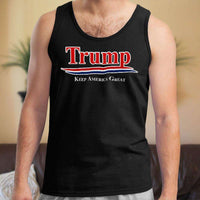 Load image into Gallery viewer, Designs by MyUtopia Shout Out:Trump Keep America Great v2 Unisex Tank
