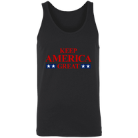 Load image into Gallery viewer, Designs by MyUtopia Shout Out:Trump Keep America Great v3 Unisex Tank,X-Small / Black,Tank Tops
