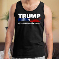 Load image into Gallery viewer, Designs by MyUtopia Shout Out:Trump Keeping America Great Unisex Tank
