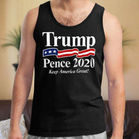 Load image into Gallery viewer, Designs by MyUtopia Shout Out:Trump Pence 2020 Unisex Tank

