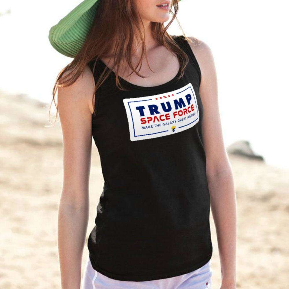 Designs by MyUtopia Shout Out:Trump Space Force Unisex Tank