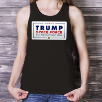 Load image into Gallery viewer, Designs by MyUtopia Shout Out:Trump Space Force Unisex Tank
