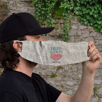 Load image into Gallery viewer, Designs by MyUtopia Shout Out:Trust in the Lord With all Your Heart Fabric Face Covering / Face Mask
