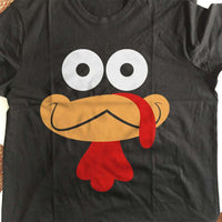 Load image into Gallery viewer, Designs by MyUtopia Shout Out:Turkey Face Adult Unisex Cotton Short Sleeve T-Shirt
