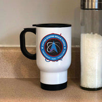 Load image into Gallery viewer, Designs by MyUtopia Shout Out:United States Space Force v1 Stainless Steel Travel Coffee Mug w. Twist Close Lid
