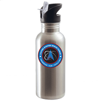 Load image into Gallery viewer, Designs by MyUtopia Shout Out:United States Space Force v1 Stainless Steel Water Bottles,Stainless / 20oz,Water Bottles
