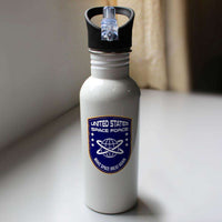 Load image into Gallery viewer, Designs by MyUtopia Shout Out:United States Space Force v3 Stainless Steel Water Bottle
