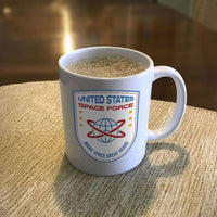 Load image into Gallery viewer, Designs by MyUtopia Shout Out:United States Space Force v4 Coffee Mug

